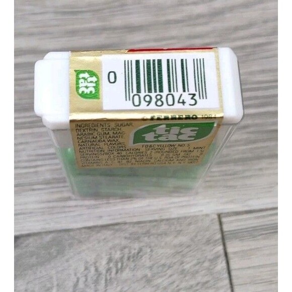 Vintage 1984 Tic Tac Wintergreen ½ oz Factory Sealed Clamshell – New - Picture 4 of 8